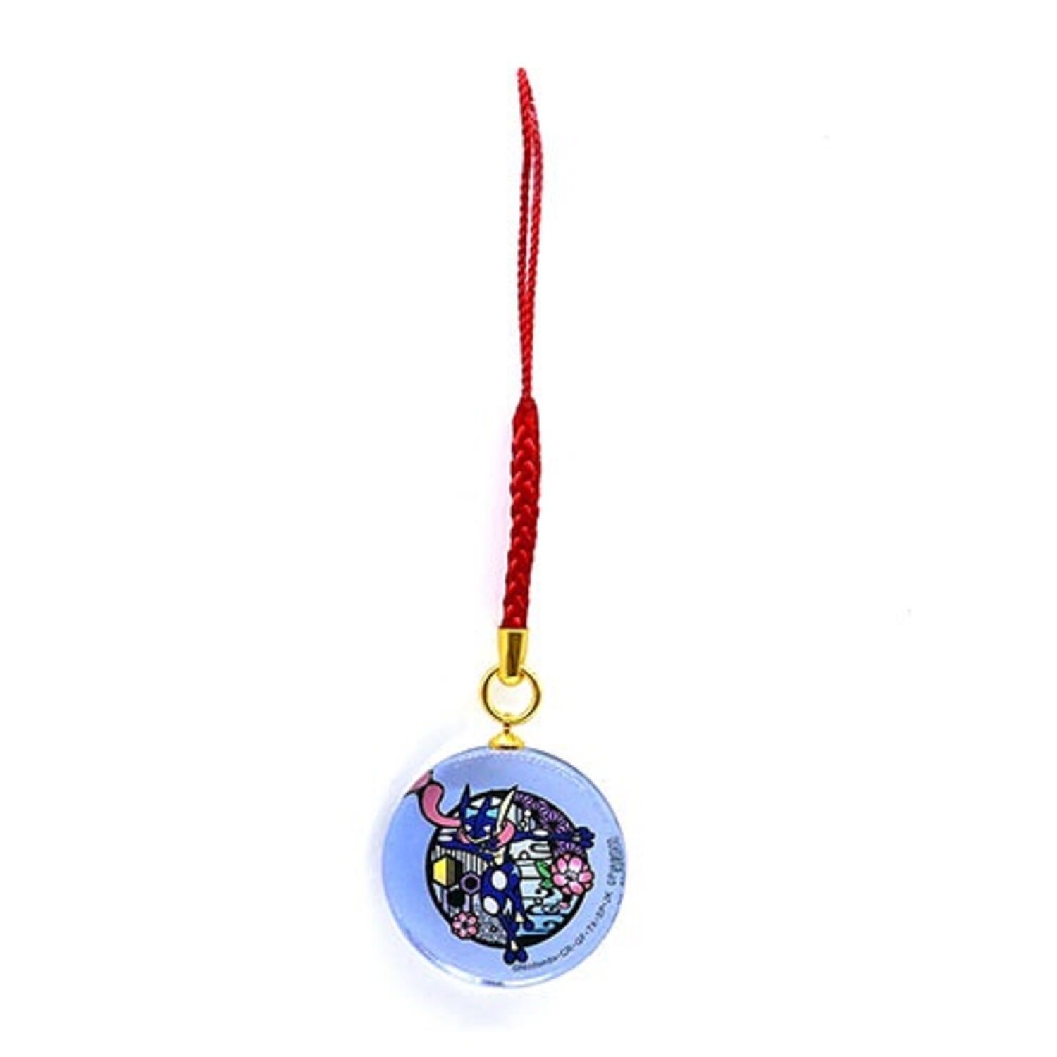 Pokemon Charm Keychain Greninja Kirie Series