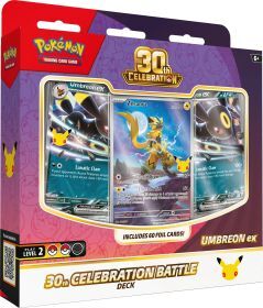 Pokémon TCG: 30th Celebration Umbreon ex Battle Deck