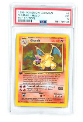 Glurak 4/102 Base Set 1st Edition Holo