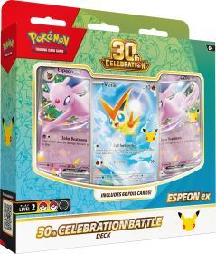 Pokémon TCG: 30th Celebration Espeon ex Battle Deck