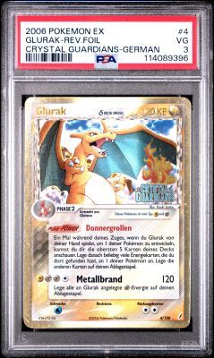 Glurak 4/100 EX Crystal Guardians Reverse Holo