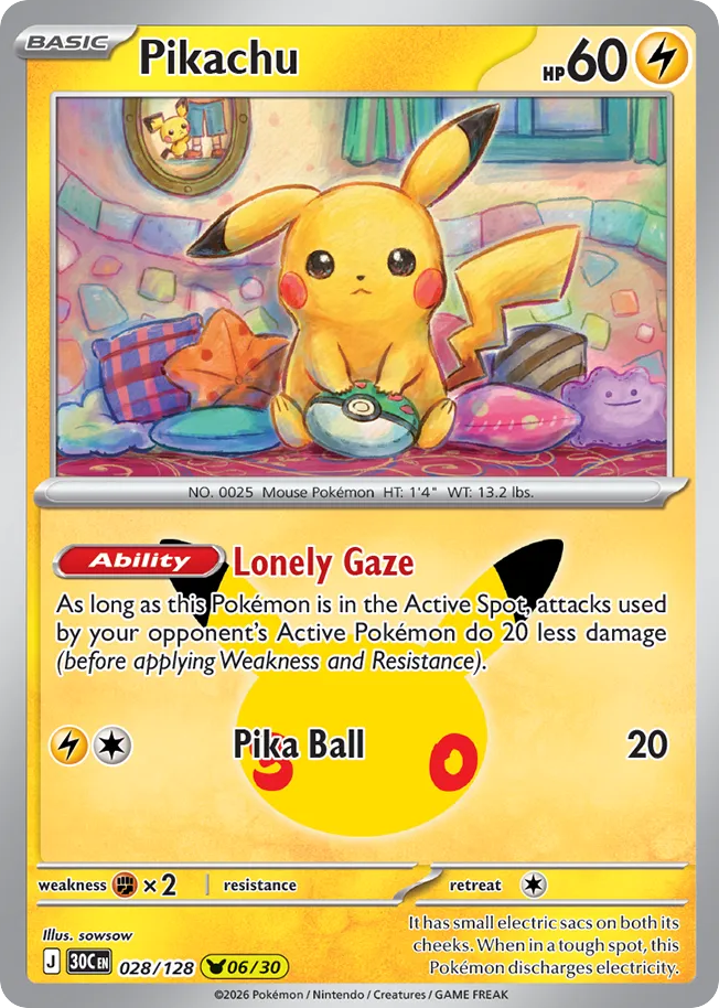 Pikachu - 049/128 - Pikachu Rare - DE - NM | German | Near Mint | PKM ...