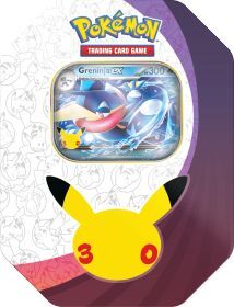 Pokémon TCG: 30th Celebration Greninja ex Tin
