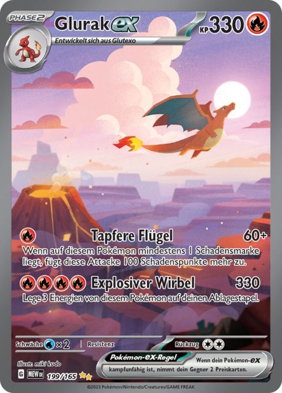 Glurak ex 199/165